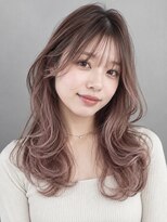 トリニティ(trinity)&nbsp;バレイヤージュ モカベージュ　レイヤーカット【豊見城】