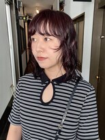 ボウ 本町(BOW)&nbsp;cherry red × midi perm