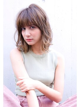 シエナ 渋谷(Siena) siena 透け感アイスグレージュ