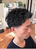 メンズパーマスタイル