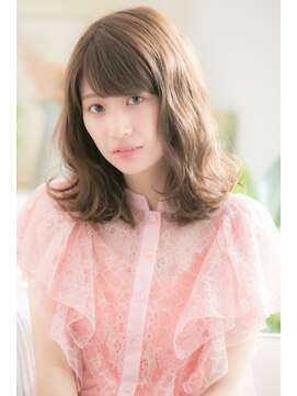 リトル 心斎橋(little) Aラインのゆるふわミディ