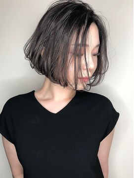 ラテ 武蔵小杉(LATTE) ダークグレージュ  ボブ☆