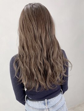 アルバム 新宿(ALBUM SHINJUKU) アッシュグレージュ_毛先パーマことりベージュ_ba262342