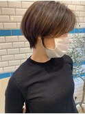 大人かわいいコンパクトマッシュショート　新宿