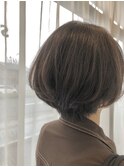 ☆レイヤーボブ☆グレージュ☆お手入れ簡単☆20代☆30代☆40代
