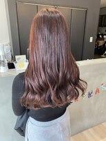 チェレ オレ 新金岡店(Chere ore)&nbsp;【ピンク系の韓国人風髪色】ほど甘ピーチベージュでかわいい