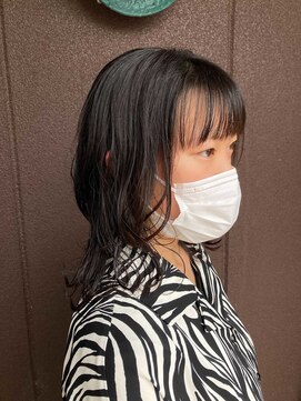 ビーワールド(B WORLD) おしゃれウルフヘア【藤枝/髪質改善/デザインカラー】