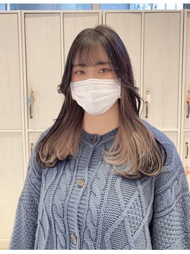 リー 梅田(Lee) Lee梅田茶屋町 韓国風インナーカラー