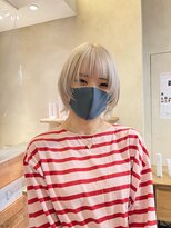 デコ(DECO) 《RYUSEI》ホワイトグレージュ/デザインカラー/ウルフ/渋谷