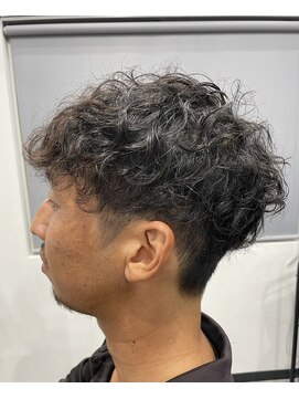 ネイビー(Navy) ウェーブマッシュ