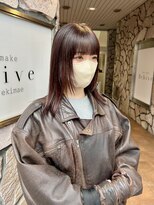 ビーハイブ 仙台駅前店(Behive)&nbsp;ボルドー×ワイドバング