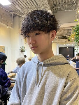 ガレージ バイ グリーン 原宿 表参道(Garage by green) 【JINKI】 波巻きスパイラル