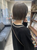 デイジー(Daisy)&nbsp;天神/大名/カーキベージュ/カーキグレージュ/切りっぱなし