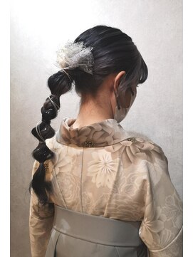 ウィスプ 赤羽店(wisp) ポニーテールアレンジ☆