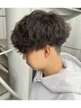 リコ ヘアアンドリラクゼーション 名駅店(LICO HAIR＆RELAXATION) 波巻きスパイラルパーマヘア　名古屋駅/名駅/メンズ