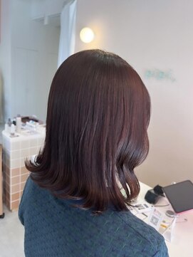 ピピバイヨーク(pipi, by yoke.) pink brown