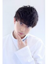 メンズカット バイ ソイクフ(メンズカット by SOY-KUFU)&nbsp;MEN'SHAIRアッシュブラックマッシュショート