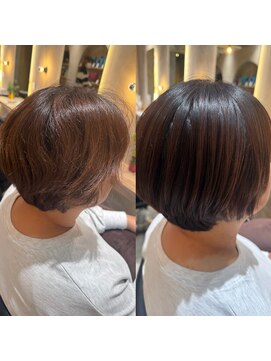 ヘアーソート(hair sort) 酸性ストレートでダメージレスなさらさらヘア