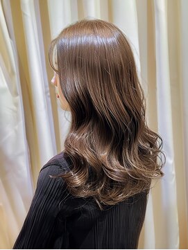 プログレス 仙台駅東口店(PROGRESS) ミルクティーベージュ/ダブルカラー/艶カラー