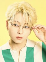 オーシャントーキョーオーバー 渋谷(OCEAN TOKYO OVER)&nbsp;韓国マッシュセンターパートダウンパーマニュアンスパーマウルフ