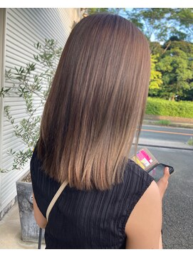 ルシードスタイルアートラッシュ(LUCIDO STYLE ARTRUSH) 透明感オリーブベージュ髪質改善トリートメント