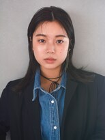 ボンドバイテトテ 三宮元町(BONDbytetote)&nbsp;【BOND】　黒髪　小顔ナチュラルレイヤー