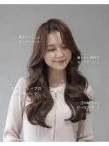 アンアミ キチジョウジ(Un ami Kichijoji) 韓国風パーマ/コテ巻き風パーマ/レイヤーカット/韓国ヘア