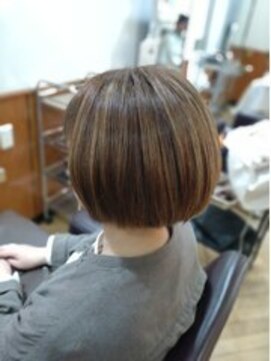 松本平太郎美容室 立川店 【立川 　ハイライトイノアカラーショート　30代40代50代】
