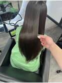 美髪×髪質改善ストレート
