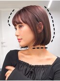 【ミニボブ】　梅田ボブ/ミニボブ/外はねボブ/レイヤーボブ