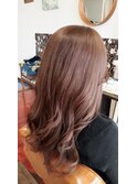 ダメージケアをしなから透明感カラー