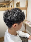 ウェーブパーマ
