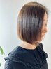 前髪ストレート＋カット+炭酸泉　20%OFF