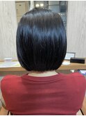 厚みと丸みのボブデザイン！