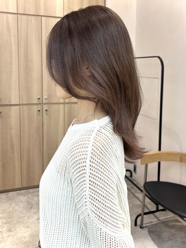 ウェイズトウキョウ 新宿店(Ways TOKYO) ニュアンスレイヤー×褒められ率100%な“マロブラウン