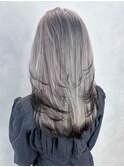 ロングおくれ毛韓国ヘア顔周りレイヤー美髪_ba546521