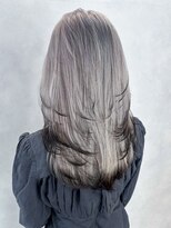 アルバム 渋谷パルコ(ALBUM)&nbsp;ロングおくれ毛韓国ヘア顔周りレイヤー美髪_ba546521