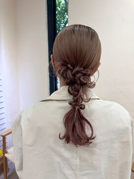 シフト(SHEEFT) ルーズフィッシュボーン ドレスヘア 結婚式 お呼ばれ 二次会