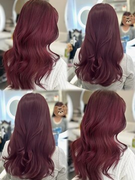 アイシー 表参道(ICY) 網紅ダークレッドモーヴピンク焦糖粉