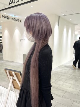 ビーハイブアヴェダ PARCO2店(BEHIVE AVEDA) ス――――パー――ロングウルフ【三橋由奈】