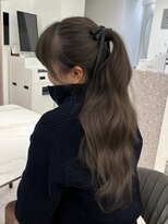 アマトウキョウスマートサロン(AMA TOKYO×Smart Salon)&nbsp;グレージュ  アッシュグレー  透明感カラー