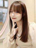 ソア 並木坂(Soa)&nbsp;韓国風カット/レイヤーカット/ブラウンカラー/Chihiro