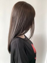 ヨクヘアーギオン(Yok hair GION)&nbsp;【セミロング（髪質改善）】×【アッシュブラウン】