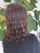 イニ 福井店(ini)&nbsp;セミロング×波巻きパーマ