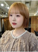◎切りっぱなしボブタッセルボブ顔まわりレイヤーボブミニボブ