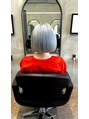 オーブ ヘアー イスト 浅草店(AUBE HAIR isto)&nbsp;ブリーチを使ってなりたい髪色に！ボブ×ホワイトシルバー