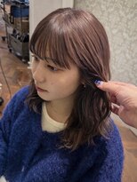 コンクス(CONKS)&nbsp;前髪デザイン×イヤリングカラー