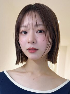 アイトーキョーエス 渋谷(AI TOKYO S) レイヤーボブ/オリーブベージュ/結べるボブ