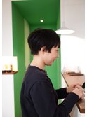 コンパクトなショートボブ