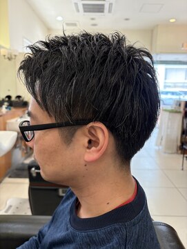 サロン ド ジュン 伊勢崎店 清潔感抜群!刈り上げメンズショート!!
